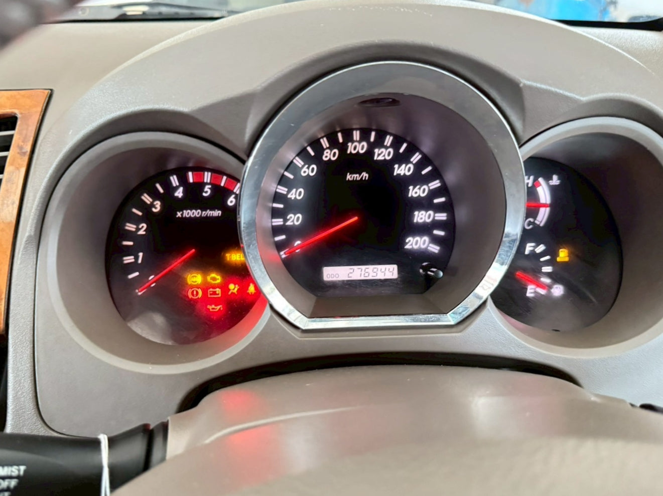 TOYOTA FORTUNER 3.0V D4D 4wd A/T ปี 2550