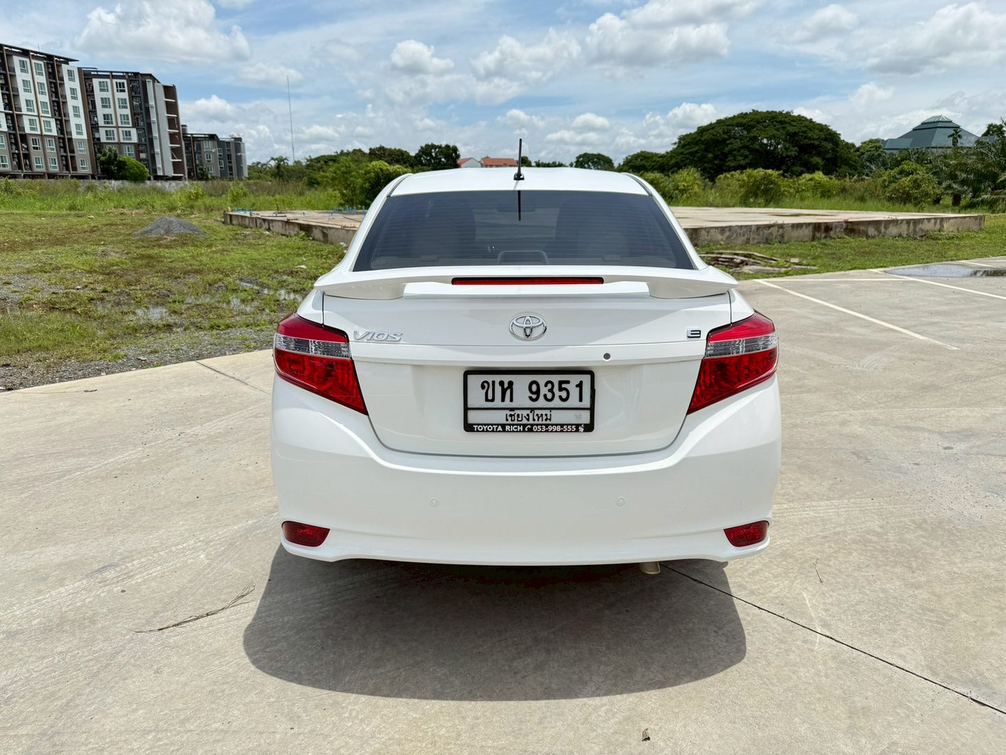 TOYOTA VIOS 1.5E A/T เกียร์ออโต้ 2015/2558