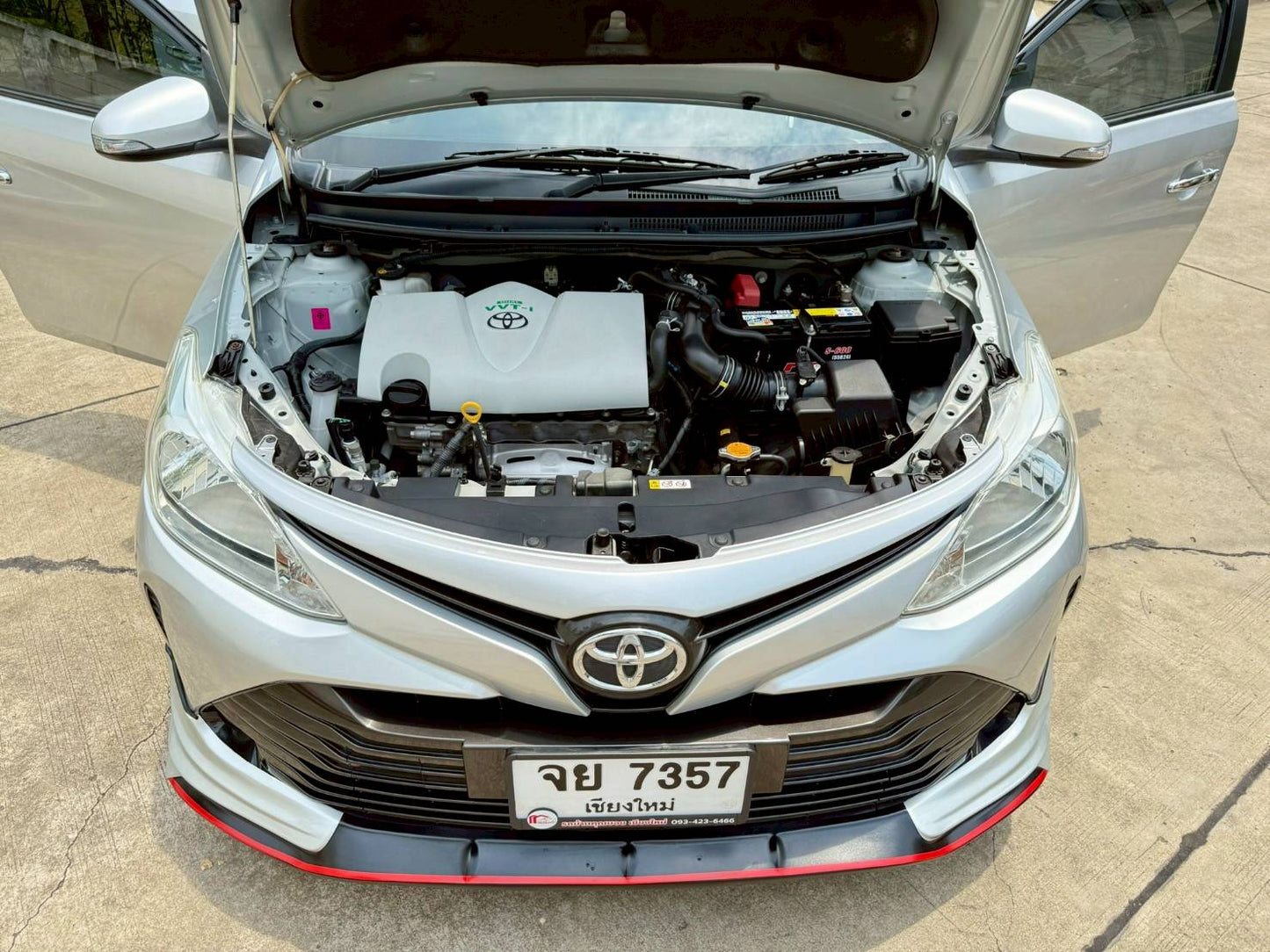 Toyota New Vios E เกียร์ออโต้ ปี 2560(2017)