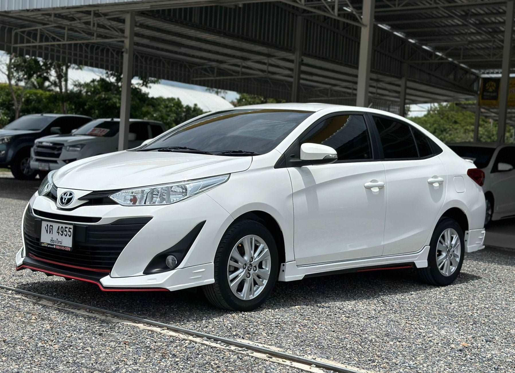 Toyota Yaris Ativ 1.2 E ออโต้ ปี 2017 จด 2018