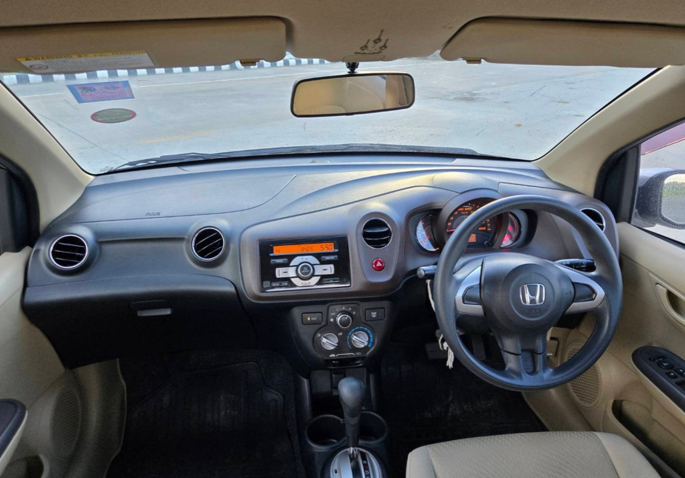 Honda brio AMAZE 1.2V i-vtec ปี 2013 ออโต้